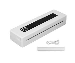 Jectse Impresora Portátil Inalámbrica para Viajes, Control APP Impresora Térmica Bluetooth para Android & iOS, Soporta 8.5 X 11 US Carta, 2.24/3.15/4.41 pulgadas Tamaños de papel