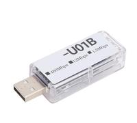 Jectse Isolatore Digitale USB Scheda di Isolamento USB Scheda di Protezione Accoppiamento con Isolamento RMS da 3,75 KV per Dispositivi di Controllo Industriale (Trasparente)