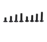 Jectse Kit Assortiment di Bulloni e Rondelle 180 Pezzi ， Vite a Esagono Incassato M3 Vite un di Bomba Testa Bomba a Testa Piatta e Fissaggio Assorpotpol Rondelle M3/m4