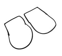 Jectse Kit Guarnizioni Guarnizione Porta Anteriore in Gomma Resistente All'usura per JK 2007-2018 OE 55395275AW, 2 Pezzi per Cerca L'avventura