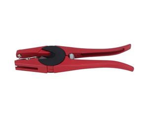 Jectse Kit Orecchino Bestiame con Applicatore per Bovini Suini Pecore | Kit numero di etichette auricolari per animali, 100 set con etichette in TPU, pinze in alluminio, per la gestione