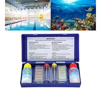 Jectse Kit per Il Test della della qualità 'Acqua con Soluzione di Rileilamento del Cloro Residuo PH per Acquireri, Piscine O Acquari