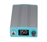 Jectse Kit Stazione di Saldatura Digitale da 120 W Controllo Temperatura PID Riscaldamento Rapido 100-480 °C con Display LCD Cavo di Messa a Terra Antistatico per Riparazioni (Spina europea)
