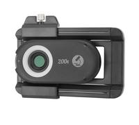 Jectse Lente per Microscopio Al Telefono 200x, Microscopio Digitale Mini con Luce LED e Filtro CPL, Clip Universale per la Maggior Parte degli Smartphone da 71 a 105 Mm