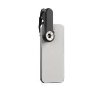 Jectse Lente per Microscopio per Telefono 200X, Zoom 1000X con 18 Luci LED Filtro CPL per Smartphone Analisi dei Materiali per la Valutazione dei Gioielli