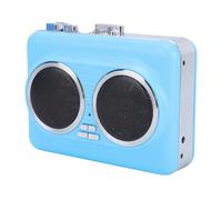 Jectse Lettore di Cassette Portatile con Altoparlante Incorporato e Jack per Cuffie da 3,5 Mm, Convertitore USB per gli Amanti della Musica Classica, in (BLUE)