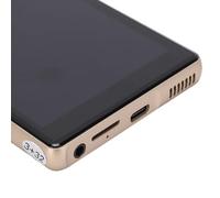 Jectse Lettore MP3 Lettore Musicale Bluetooth MP3 WiFi Touch Screen da 5,0 Pollici Musicale Portatile per 11 3 GB RAM 32 GB per Musica in Streaming Audiolibri App (GOLD)