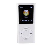 Jectse Lettore MP3, Lettore Musicale HiFi Lossless Bluetooth 5.3 con Schermo LCD da 1,8 Pollici, FM, di E-book, Registratore Vocale, per Sport, Corsa, Viaggi, Bambini e Adulti (Grigio argento)