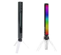 Jectse Luce Ritmica di Raccolta del Suono Ricaricabile RGB, Luci Ritmiche di Musica per Pick -up a Voce, Luce Ambientale a LED Colorata Creativa per Decorazioni per la Casa