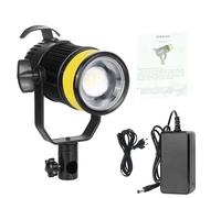 Jectse Luce Video LED con Telecomando, CRI 96+ 3500LM 22000lux Dimmerabile 2700K-6500K, Raffreddamento Silenzioso, Doppia Alimentazione, Illuminazione Fotografica (Spina europea)