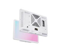 Jectse Luce Video LED RGB da 100 W, 1008 Perline 4550Lux 2500K-9900K Controllo APP, Pannello da Studio Portatile per Streaming, Vlog, Fotografia, Dimmerabile Bicolore