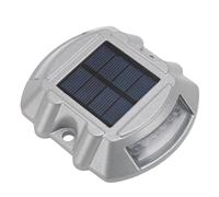 Jectse Luci Solari Sul Ponte, Controllo Automatico della Luce Alta visibilità Risparmio Energetico IP68 Luce LED per Pontile Carrabile Impermeabile per Scale Sul Marciapiede (luce bianca)