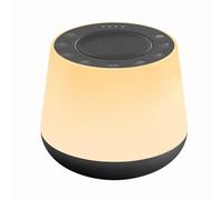 Jectse Macchina per il Rumore Bianco 32 Suoni Rilassanti Altoparlante Bluetooth con Volume Regolabile, Colore, Luce Notturna, Memoria, Timer per Viaggi, Casa, Ufficio (GRAY)