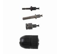 Jectse Mandrino Autoserrangente a 3 Griffe 2-13 Mm Adatore Gamma di Serraggio Converte 1/2 Pollice Quadrato in 1/4 Pollice Esagonale, Funzionmentone Facile, per la Lapazio del