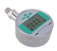 Jectse Manometro Digitale, Manometro Display Elettronico, Intelligente con Quadrante da 4 Pollici, Connettore Filettato M20x1,5, per l'Industria delle Macchine Edili, Misurazione del Gas Acqua