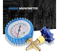 Jectse Manometro, Filettatura 1/4 "Manometro 220psi, Dovuto Connetto, per R410A R22 R134A R404A,