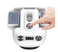 Jectse Mescolatore Automatico di Carte e Distributore di Carte 2 in 1 per 1-2 Mazzi, Mescolamento Silenzioso, Batteria Ricaricabile, per Giochi da Tavolo e Poker, Carte da Casinò.