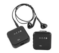 Jectse Microfonico Lavalier Wireless, Riduzione Intelligente del Rumore, Riduzione del Rumore 2.4G, Portata 30 M, Compatibile con Dispositivi IOS o USB C, Monitoraggio in Tempo Reale e