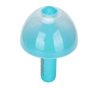 Jectse Microfono per Karaoke, Portatile Microfono Professionle con Luce Notturna, Portatile Wireless per la Decorazione di Ktv per Feste a Casa (BLUE)