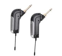 Jectse Microfono per Strumenti Musicali, Microfono per Strumenti Wireless con Pickup a 360° e Portata di 30 M, per Chitarra Elettrica, Basso, Violino, Tromba, Tastiera