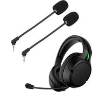 Jectse Microfono Sostitutivo da 2 Pezzi per Cuffie da Gioco Cloud Flight S, Attacco Microfono Staccabile con Jack da 3,5 Mm per una Migliore Chiarezza in Ambienti Rumorosi