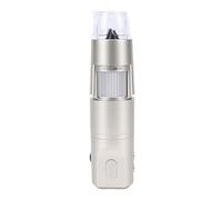 Jectse Microscopio Portatile USB, Microscopio Wireless WiFi Digitale HD 1600X 1080P con 8 Luci LED Regolabili per Tablet PC