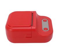 Jectse Mini Stampante, Macchina Termica Tascabile Portatile, Portatile e Compatta, Connessione Rapida, App Ricca di funzionalità, per Appunti, Diagrammi Anatomici, Diario, Fai da Te, (rosso)