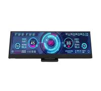 Jectse Monitor Temperatura Computer da 14 Pollici, Display Temperatura PC, Pannello Sensore PC per Monitor AIDA64, Monitor Temperatura Dati CPU GPU IPS Mini Schermo Secondario per Windows