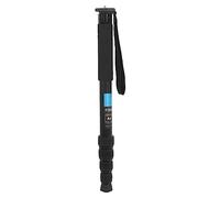 Jectse Monopiede per Fotocamera, Monopiede da Viaggio in Lega di Alluminio Resistente con Asta di Prolunga per Selfie Stick a 5 Sezioni, Blocco del Piede, Borsa per il Trasporto,