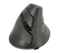 Jectse Mouse Ergonomico, Mouse Ottico Verticale, Mouse Silenzioso Wireless Bluetooth 5.0 e 2.4G con DPI Regolabile 800/1200/1600, con Pulsanti a Pollice LED RGB, Mouse USB Ricaricabile