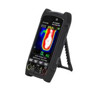 Jectse Multimetro Palmare con Termocamera, Display con Risoluzione a Infrarossi 32x32 240x240 con Rilevamento della Tensione Senza Contatto NCV, per Elettricisti e Tecnici