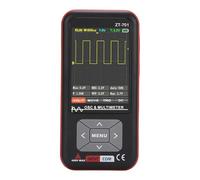 Jectse Oscilloscopio Multimetro 2 in 1 Schermata a Colori Multimetro Digitale Intelligente con Conteggi 9999, Connessione USB a Doppia modalità Larghezza di Banda 5MHz, per la Riparazione (ZT-701)