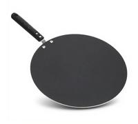 Jectse Padella Antiaderente per Crepe, Piastra Comales para Tortillas da 30 Cm per Piano Cottura a Gas, Padella Dosa con Rivestimento in Granito Svizzero con Manico Stay Cool