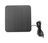 Jectse Pannello Solare, Pannello di Ricarica Solare, per Telecamera di Sicurezza Esterna, Prestazioni Affidabili a Tenuta Stagna IP65, Design Ruotabile, Installazione semplice.