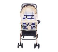 Jectse Passeggino Leggero Pieghevole per Bambini Ad Alto Paesaggio per Avventure All'aria Aperta (Beige)