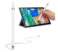 Jectse Penna Stilo Universale, Touch Screen Senza Batteria, Matite Stilo con Alta sensibilità e Rifiuto del Palmo, Penna per Tablet a Doppia Testa per per per iOS per (Bianco)