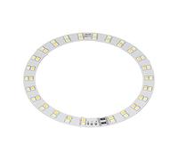 Jectse Piastra Luminosa Ad Anello USB per Illuminazione Selfie | Scheda LED Bicolore Fredda e Calda da 10 W per il Trucco e l'uso Quotidiano