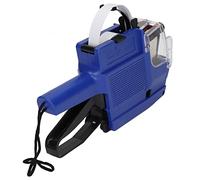 Jectse Pistola per Etichette, Pistola per Prezzatura 10 Cifre 2 Linee Pistola per Cartellini del Prezzo Al Dettaglio con Inchiostro per Negozio di Ufficio, Strumento per Attaccare (BLUE)