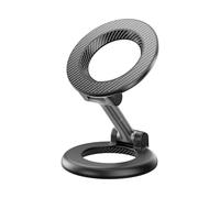 Jectse Porta Cellulare Magnetico Doppio Lato, 17 Magneti N52 Rotazione a 360° Multi Angolo Regolabile con 2 Piastre Metalliche, per Cruscotto Auto Frigorifero Palestra