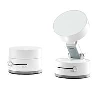 Jectse Porta Cellulare Magnetico per Auto Supporto Cellulare da Auto Porta Universale con 20 Magneti N52 Ventosa Rotazione a 360° per Cruscotto Casa Ufficio Palestra (WHITE)