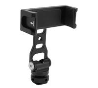 Jectse Porta del Supporto per Treppiedi Telefonici, Supporto per Treppiede per Treppiedi per la Fotocamera a Rotazione a 360 Gradi con Interfacce a Scarpe Fredda Doppia e Interfaccia a