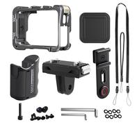 Jectse Porta della Presa della Fotocamera, Struttura Protettiva in Lega di Alluminio Impostato per 360 Ace Pro2/Ace Pro1/Ace, Presa in Metallo Ergonomico con Supporto Magnetico,