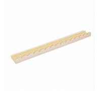Jectse Porta Mahjong in Acrilico con Spingitore a Forma di Onda Magnetica, Supporto per Piastrelle Colorate a Conchiglia da 20 Pollici per Giochi, Vassoio per Piastrelle Mahjong per la Casa