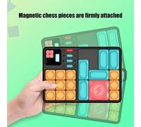 Jectse Puzzle a Blocchi Scorrevoli con Oltre 500 Livelli UP Gioco di Apprendimento Elettronico Rompicapo Ottimo Regalo per Tutte le età Concetto di Matematica Design retrò Portatile Adatto Ai Viaggi