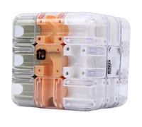 Jectse Puzzle Labirinto 3D, Rompicapo con Palla Rotolante a Doppio Percorso per Allenamento Logico e Consapevolezza Spaziale, per Divertimento in Famiglia e Intrattenimento in Viaggio