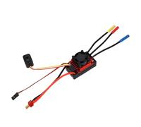 Jectse RC Auto ESC 60A Brushless 5.85V 3A BEC Regolatore di velocità Elettronico con Uscita con Ventola di Raffreddamento per Camion RC 1/10