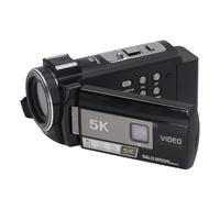 Jectse Registratore per Fotocamera Digitale, Registratore per con Schermo IPS da 3,0 Pollici 5K HD 56MP, Videocamera per Visione Notturna IR con Zoom Digitale 18X per Matrimoni