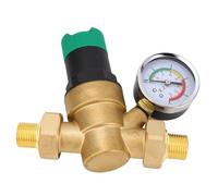 Jectse Regolatore di Pressione Dell'acqua Regolabile Riduttore di Pressione Dell'acqua Efficiente per Scaldabagni a Gas Senza Serbatoio Ottone (1/2 pollice (DN15))