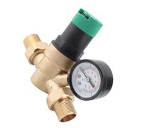 Jectse Regolatore di Pressione Dell'acqua Regolabile Riduttore di Pressione Dell'acqua Efficiente per Scaldabagni a Gas Senza Serbatoio Ottone (3/4 pollici (DN20))
