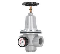 Jectse Regolatore di Pressione dell'aria Durevole per Compressori d'aria con Lega di Alluminio Calibro 0,1-0,8 Campa per Progetti di Workshop e Fai-te (QTY-50)